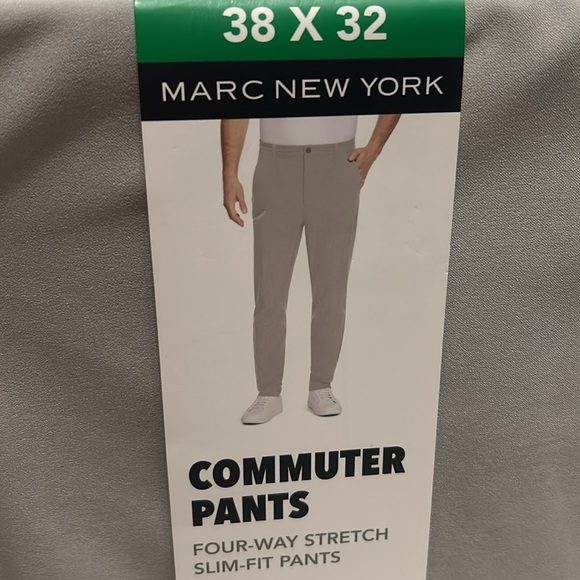 Marc New York commuter Pants slim fit size 38x32 NWT - Picture 4 of 4